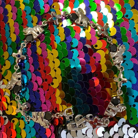 Silver Onyx Bracelet - Picture 1 of 1